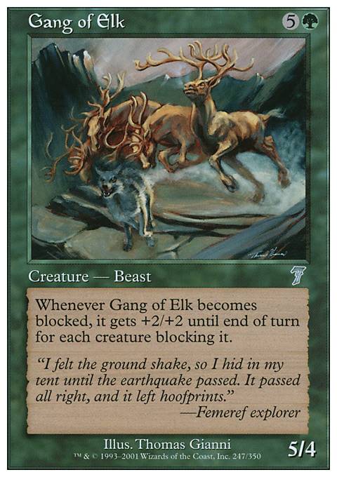 Featured card: Gang of Elk