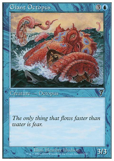 Giant Octopus feature for Cephalid Madness