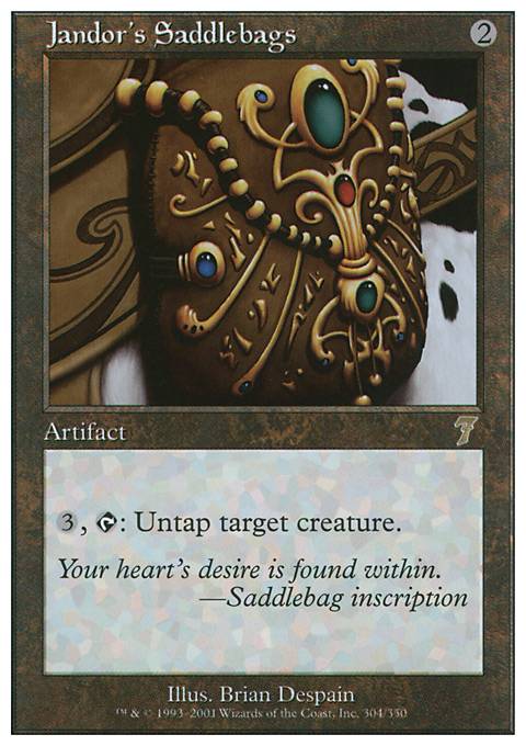 Featured card: Jandor's Saddlebags
