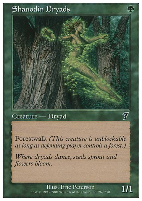 Featured card: Shanodin Dryads