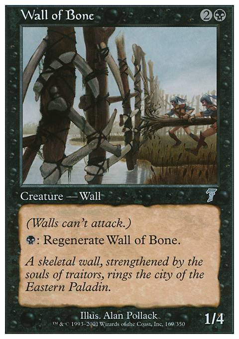 Featured card: Wall of Bone