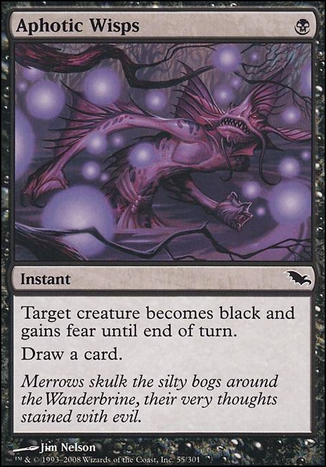 Aphotic Wisps feature for Mono black Storm $25 budget