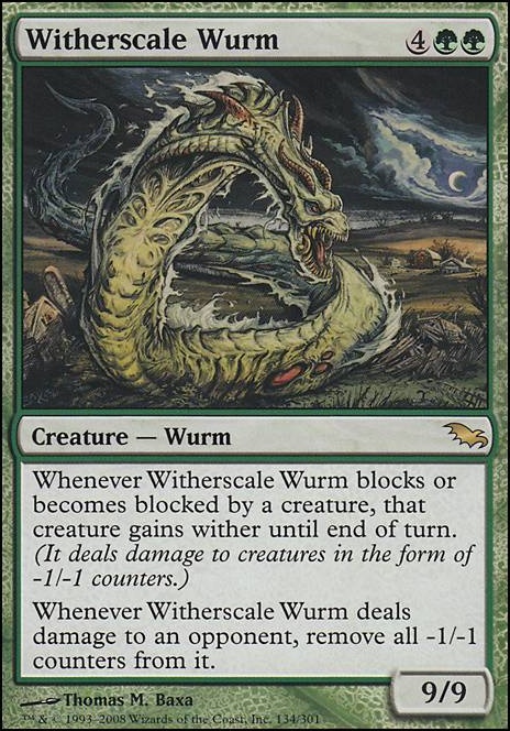 Featured card: Witherscale Wurm