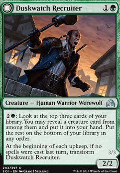 Commander: Duskwatch Recruiter