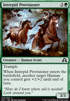 Intrepid Provisioner feature for Innistrad Resistance