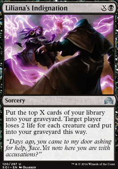 Liliana's Indignation feature for Zombie Life Loss