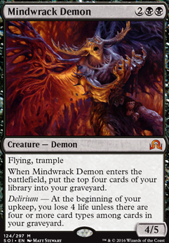 Mindwrack Demon feature for Delirium Reanimator (Frontier)