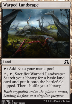 Featured card: Warped Landscape