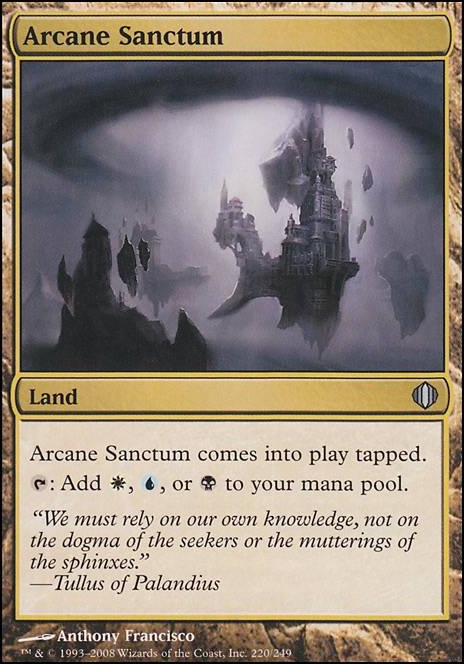 Featured card: Arcane Sanctum