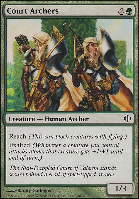 Featured card: Court Archers