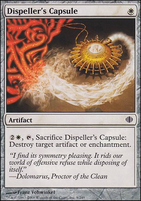 Featured card: Dispeller's Capsule