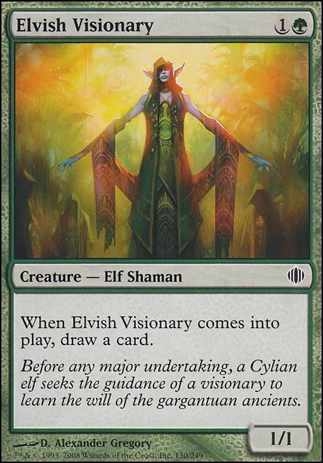 Featured card: Elvish Visionary