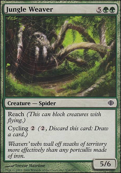 Featured card: Jungle Weaver