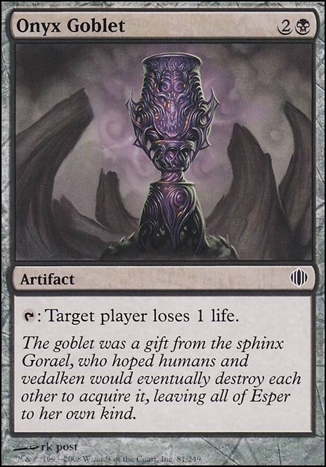 Featured card: Onyx Goblet