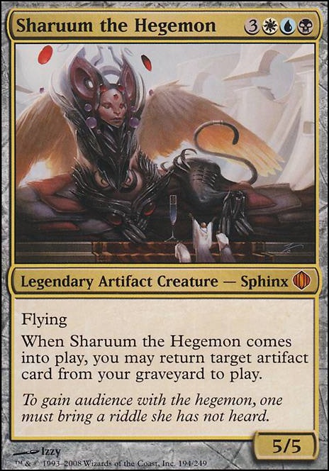 Sharuum the Hegemon feature for Esper Sphinx Charge