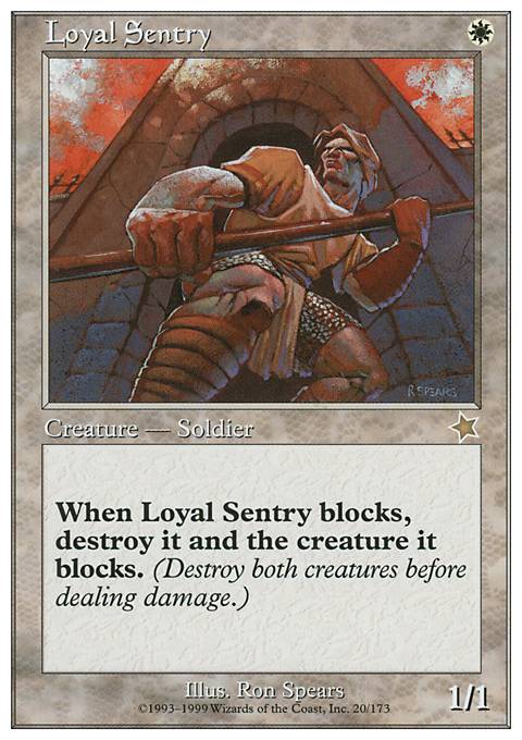 Featured card: Loyal Sentry