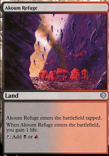 Featured card: Akoum Refuge