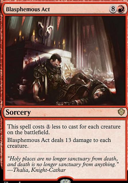 Featured card: Blasphemous Act