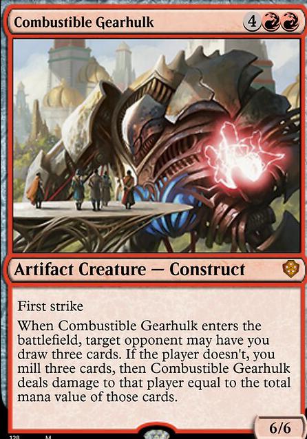 Featured card: Combustible Gearhulk