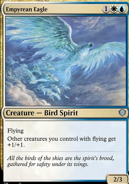 Empyrean Eagle feature for Azorius Players Only Want One Thing