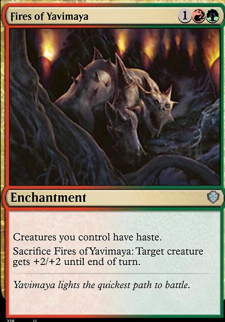 Featured card: Fires of Yavimaya