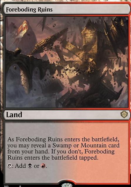 Featured card: Foreboding Ruins