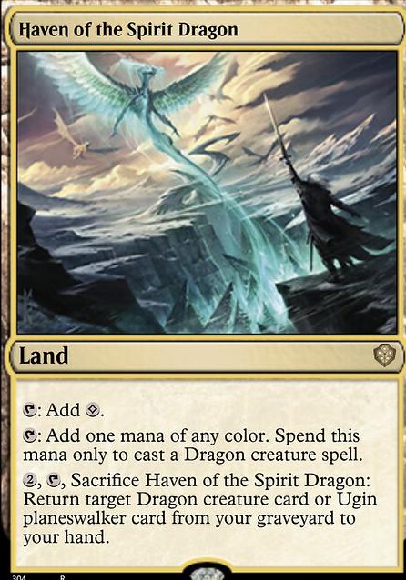 Featured card: Haven of the Spirit Dragon