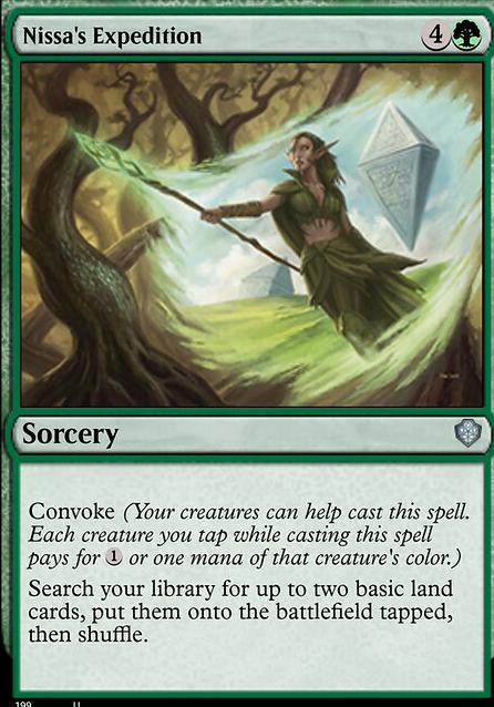 All the every Nissa (Standard MTG Deck)