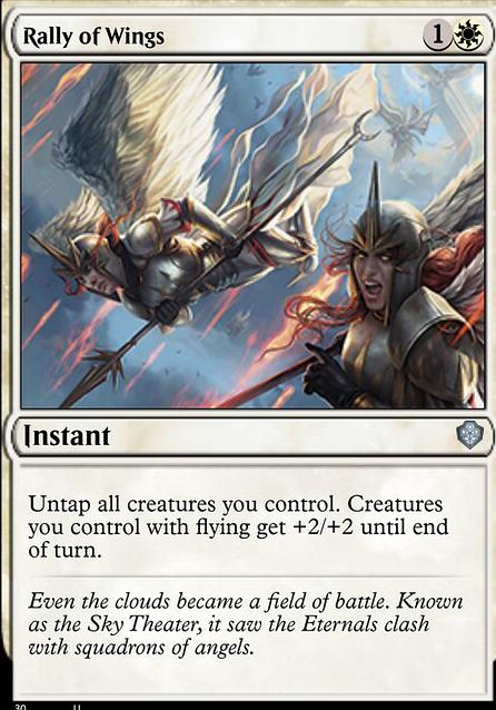 Featured card: Rally of Wings