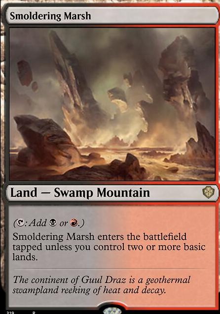 Smoldering Marsh feature for Madness with food