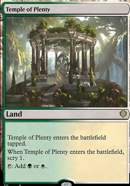 Featured card: Temple of Plenty