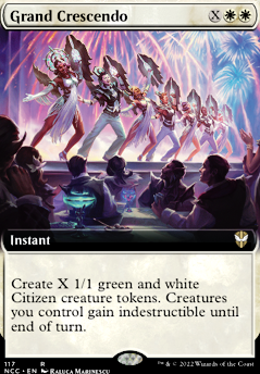 Grand Crescendo feature for Exponential Potential