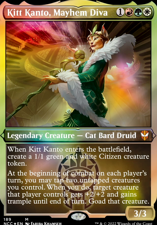 Commander: altered Kitt Kanto, Mayhem Diva