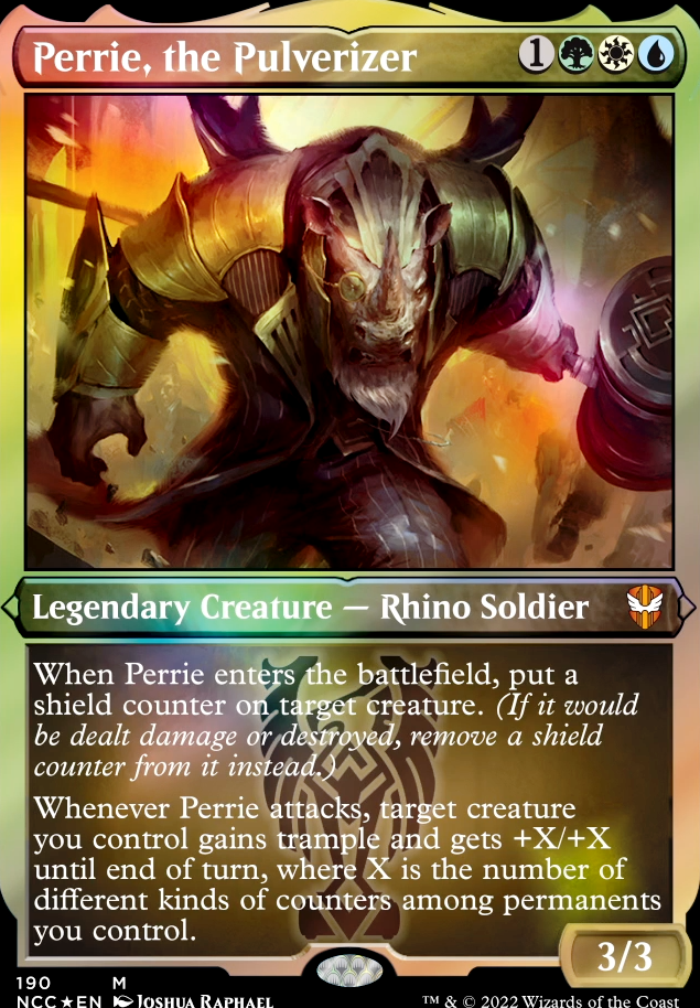 Commander: altered Perrie, the Pulverizer