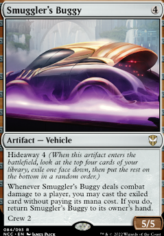 Smuggler's Buggy feature for Mishra drives his Tesla to get a Combo meal
