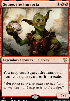 Squee, the Immortal feature for Squee Goblin