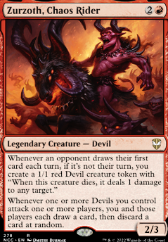 Zurzoth, Chaos Rider feature for Deal with the Devil Tokens