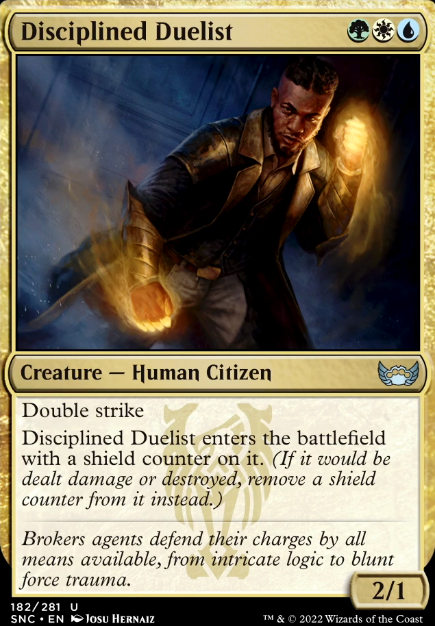 Disciplined Duelist feature for Bant Blade