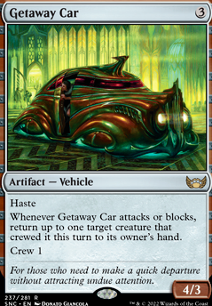 Featured card: Getaway Car