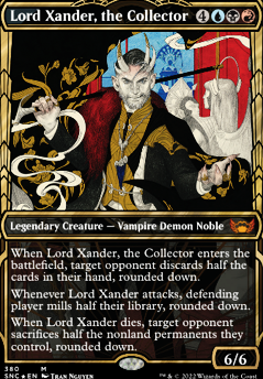 Lord Xander, the Collector feature for I am The Collector // Lord Xander