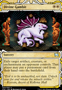 Featured card: Divine Gambit