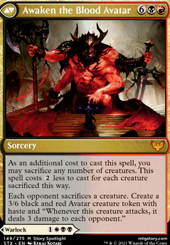 Featured card: Awaken the Blood Avatar