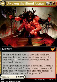 Featured card: Awaken the Blood Avatar