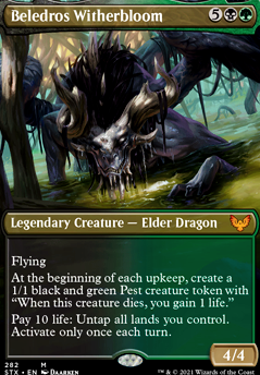 Beledros Witherbloom feature for Golgari