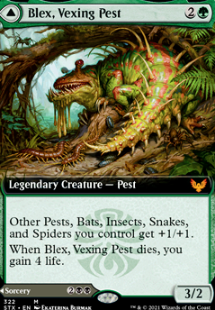 Featured card: Blex, Vexing Pest