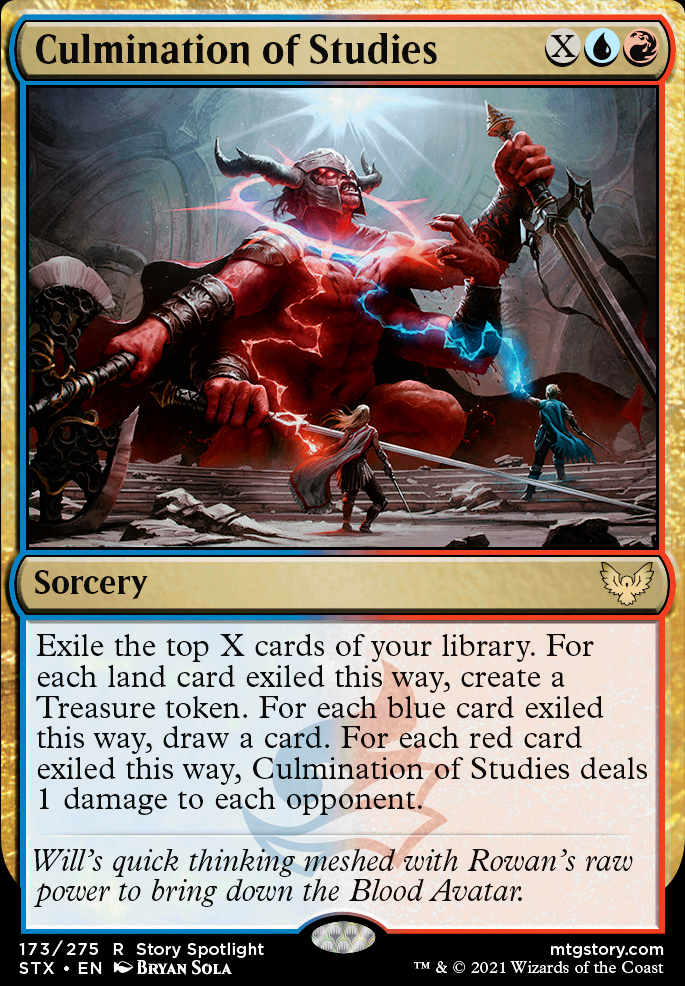 Featured card: Culmination of Studies
