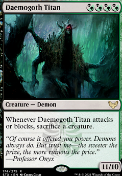 Featured card: Daemogoth Titan