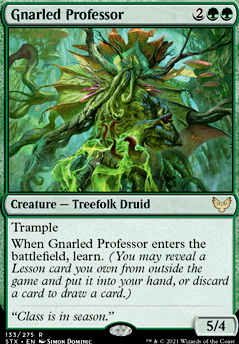 Featured card: Gnarled Professor