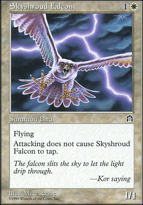 Featured card: Skyshroud Falcon