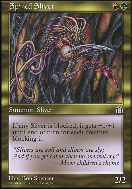 Featured card: Spined Sliver